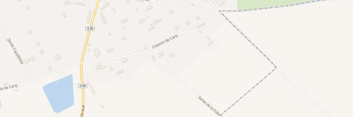 Plan du 214 Che de Cany à La Chapelle-sur-Dun