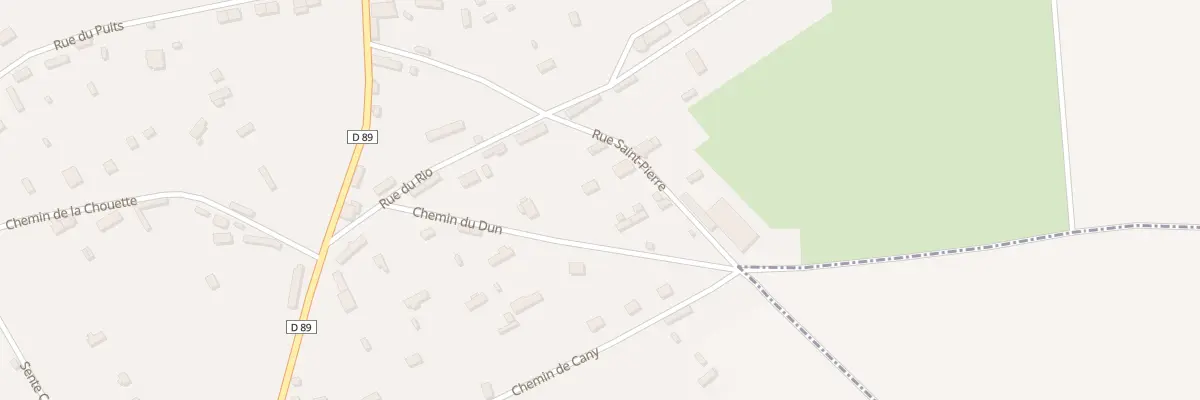 Plan du 242 Rue Saint Pierre à La Chapelle-sur-Dun