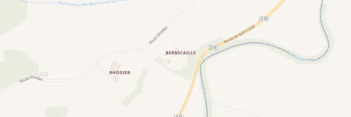 Plan du 5043 Bernicaille à Saint-Cirice