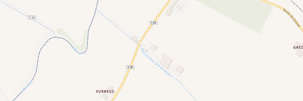 Plan du 5001 La Couture à Mansonville