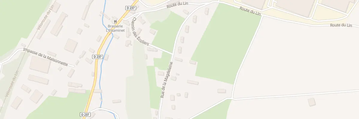 Plan du 185 Rue de la Magdeleine à Saint-Pierre-le-Viger