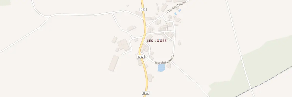 Plan du 5033 Les Loges à Gajoubert
