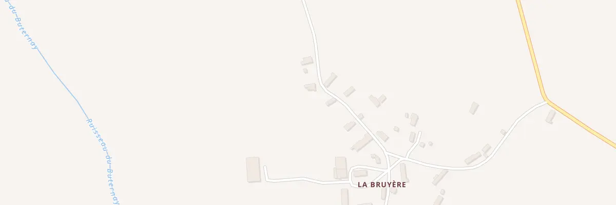Plan du 5000 La Bruyere à Rohaire
