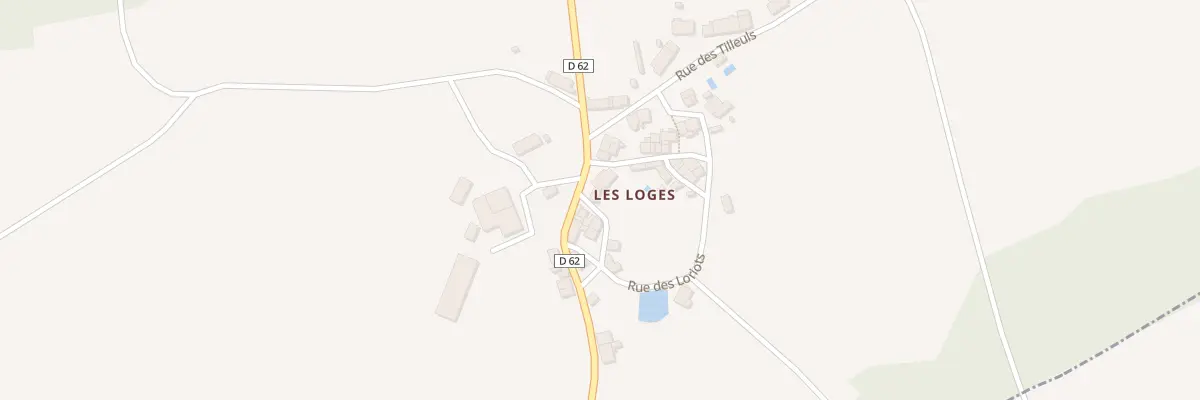 Plan du 5052 Les Loges à Gajoubert