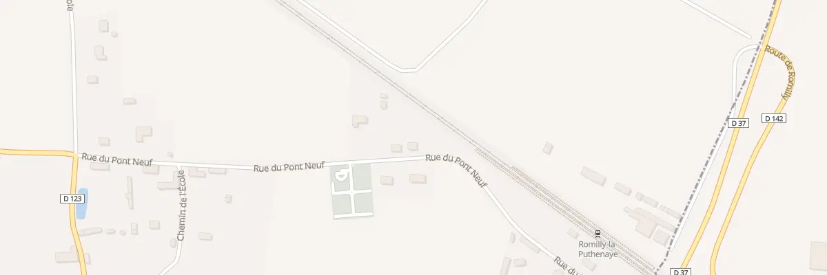 Plan du 9 Rue du Pont Neuf à Romilly-la-Puthenaye