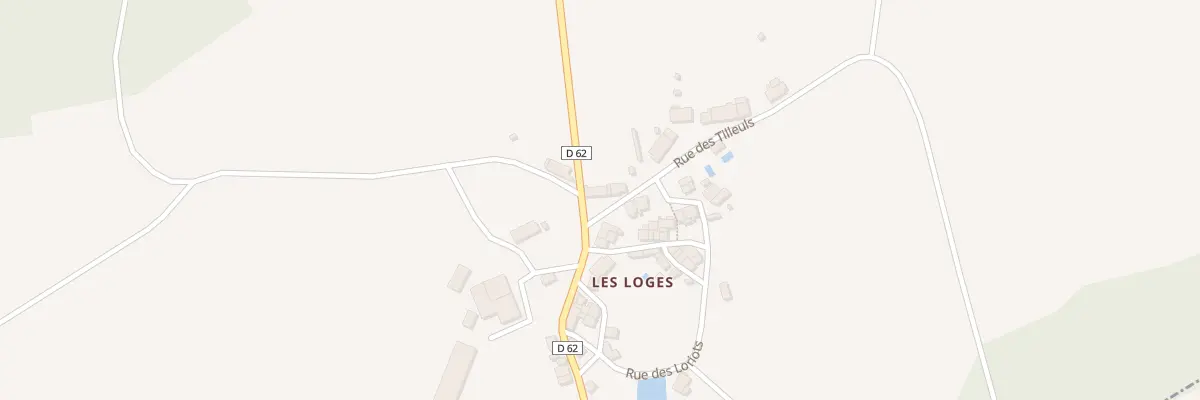 Plan du 1 Rue des Tilleuls à Gajoubert