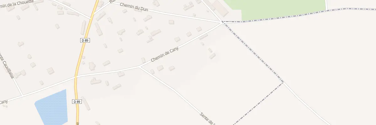 Plan du 222 Che de Cany à La Chapelle-sur-Dun