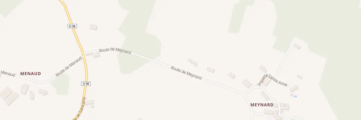 Plan du 5001 Meynard à Saint-Martin-de-Fressengeas