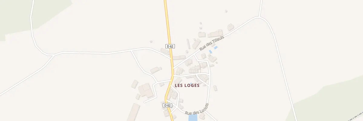 Plan du 5039 Les Loges à Gajoubert