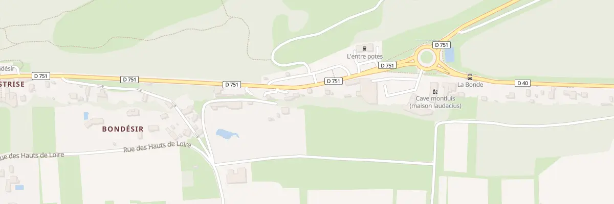 Plan du 68 Quai Albert Baillet à Montlouis-sur-Loire