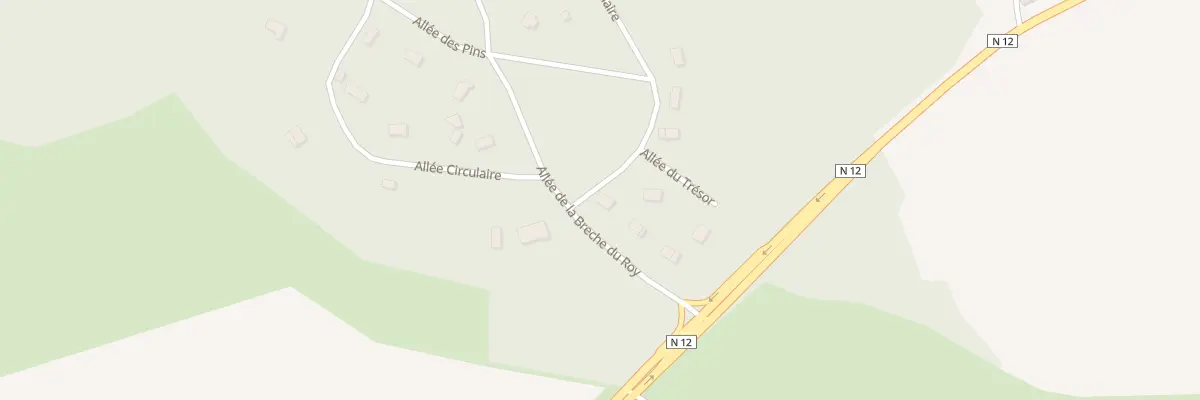 Plan du 4 All de la Breche du Roy à Pullay