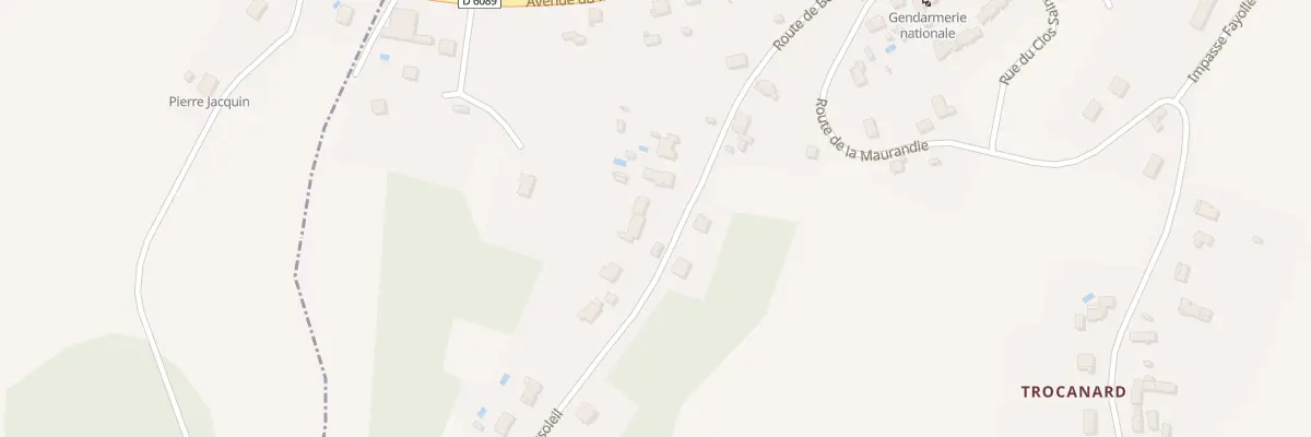 Plan du 270 Rte de Beausoleil à Saint-Pierre-de-Chignac