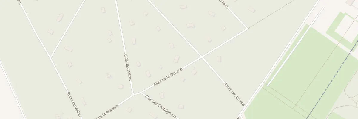 Plan du 6 All de la Reserve à Sainte-Opportune-du-Bosc