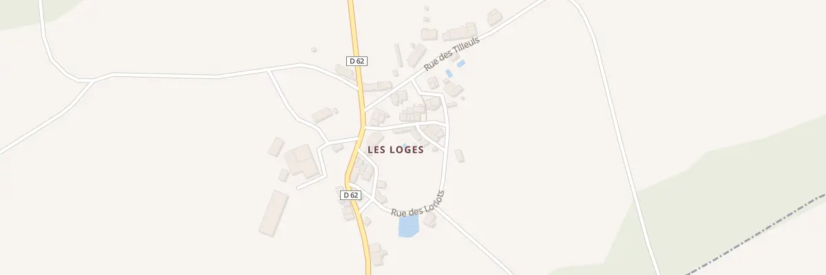 Plan du 5050 Les Loges à Gajoubert