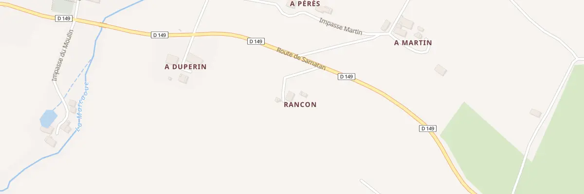 Plan du 101 Imp Rancon à Polastron