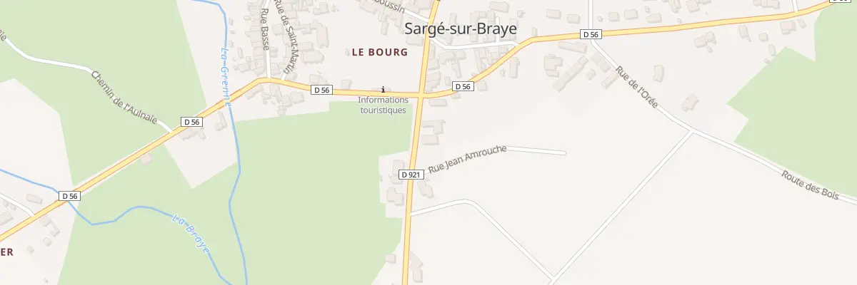 Plan du 9 Rue Camille Pasquier à Sargé-sur-Braye