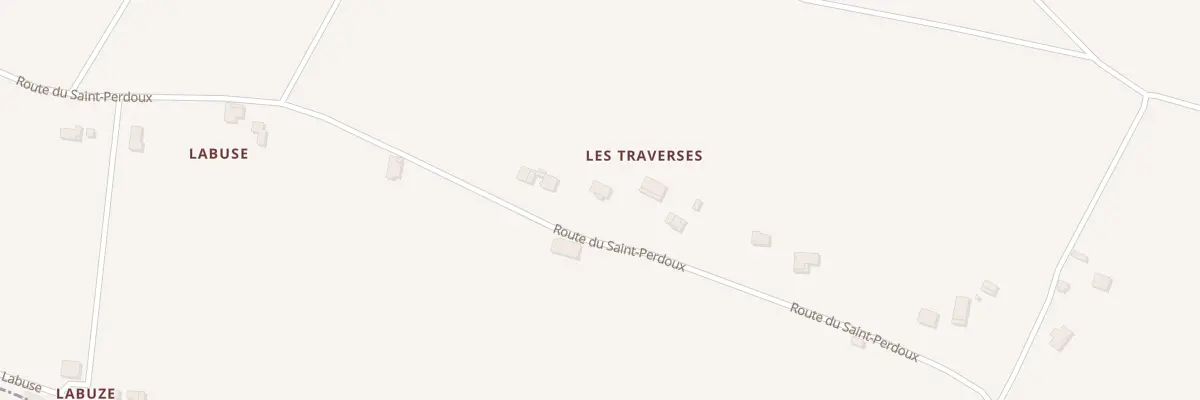 Plan du 5005 Las Traverses à Clermont-Soubiran