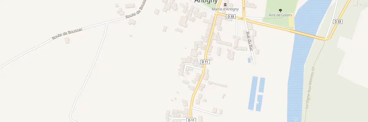 Plan du 10 Rue des Petits Valentins à Antigny