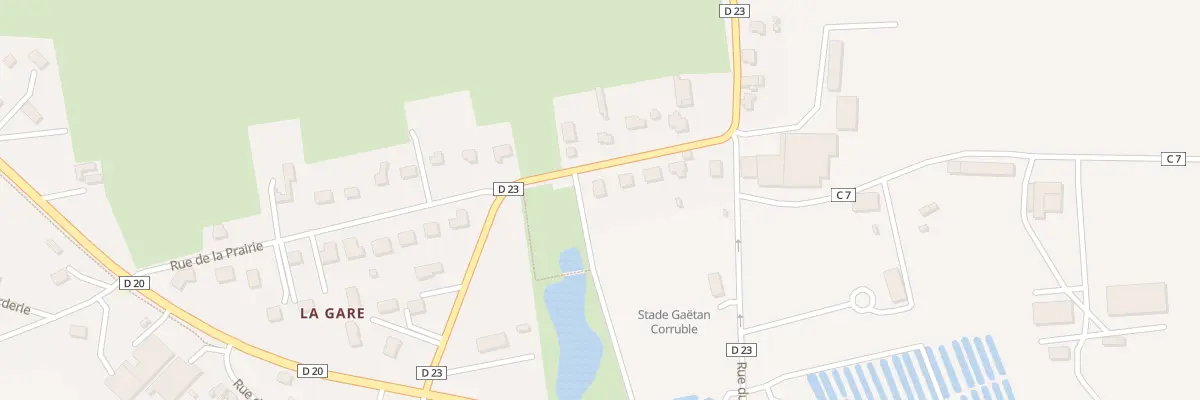 Plan du 244 Rue de l’Etang à Motteville