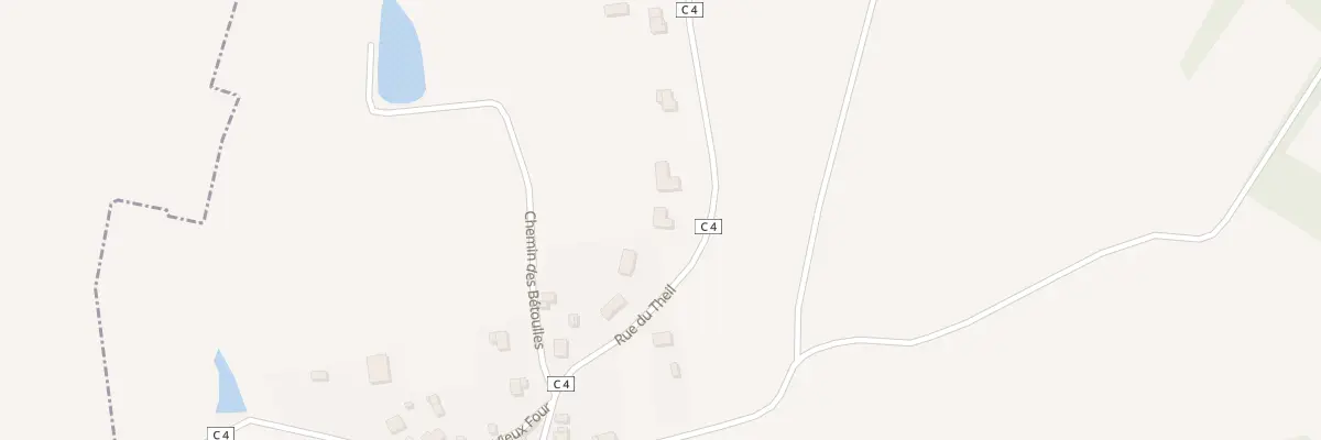 Plan du 34 Rue du Theil à Chaillac-sur-Vienne