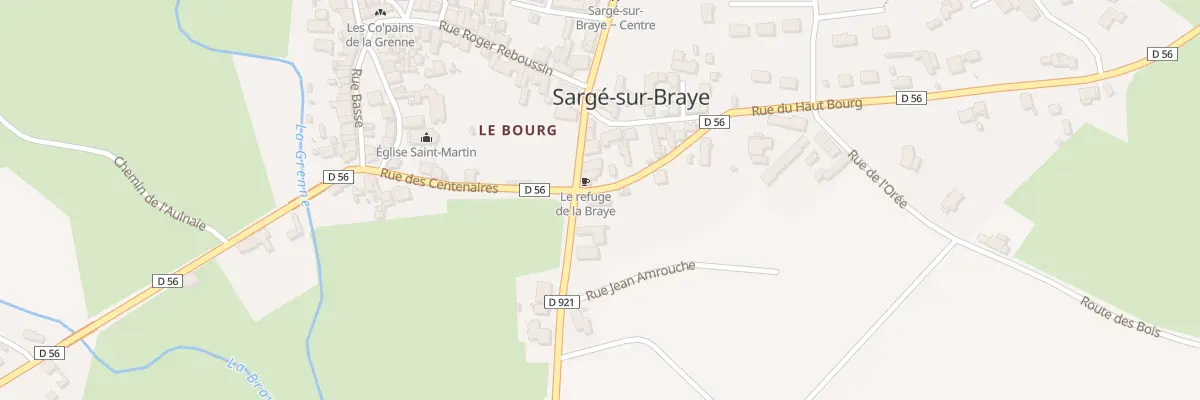 Plan du 5 Rue Camille Pasquier à Sargé-sur-Braye