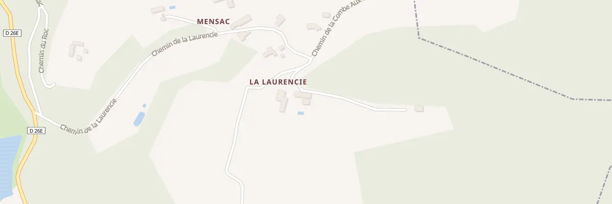 Plan du 37 La Laurencie à Sainte-Croix