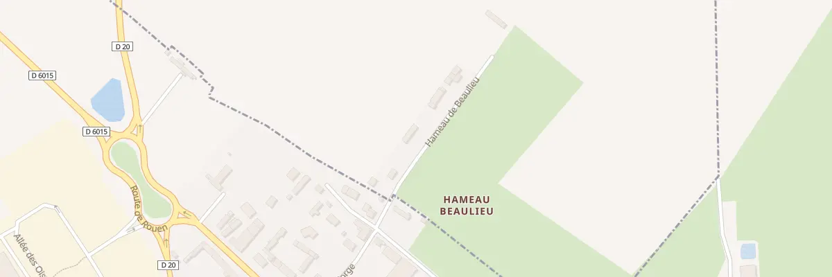 Plan du 109 Hameau Beaulieu à Motteville