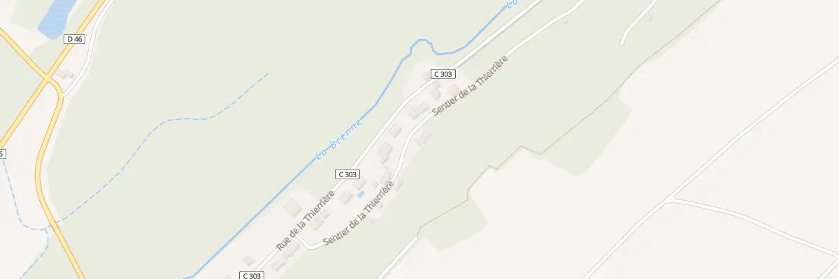 Plan du 7 Sen de la Thierriere à Vernou-sur-Brenne