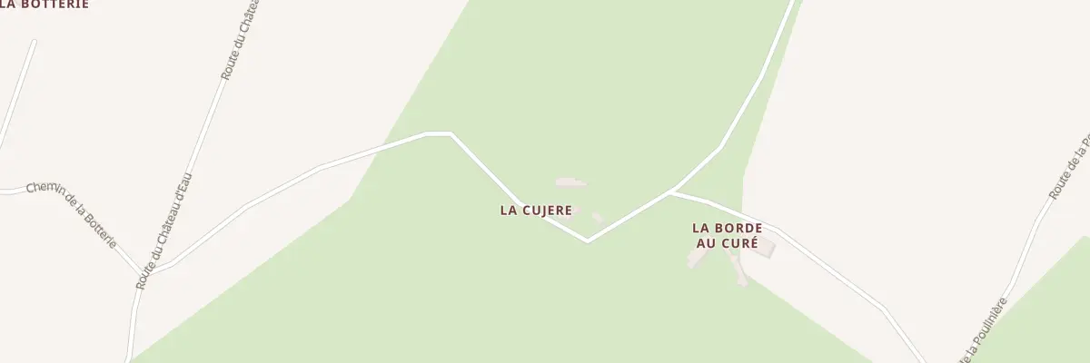 Plan du 80 La Cujere à Baillou