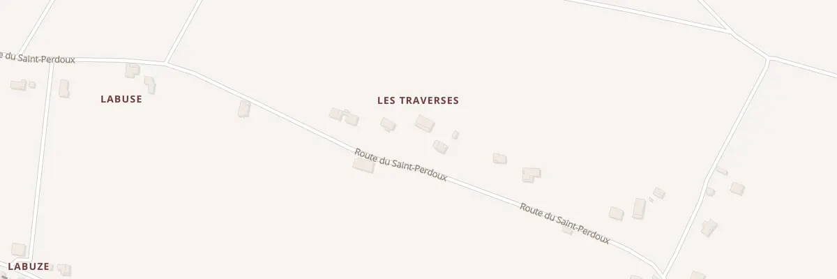 Plan du 5000 Las Traverses à Clermont-Soubiran