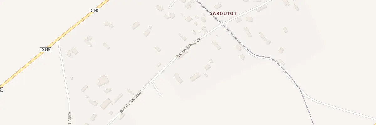 Plan du 5T Rue de Saboutot à Prétot-Vicquemare