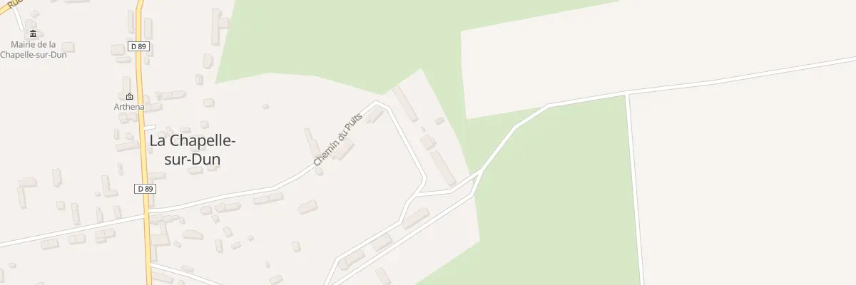 Plan du 286 Che du Puits à La Chapelle-sur-Dun