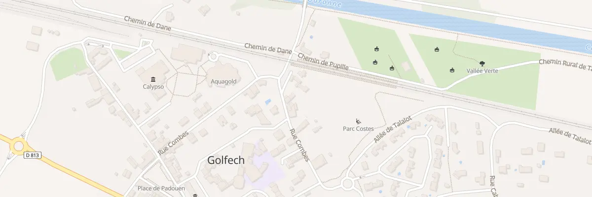 Plan du 15 Rue Combes à Golfech