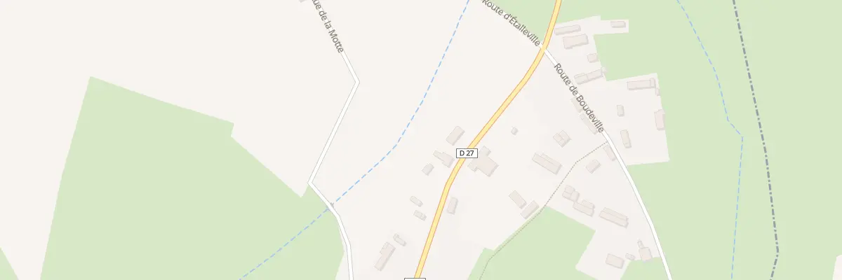 Plan du 2 Rue Andre Raimbourg à Prétot-Vicquemare
