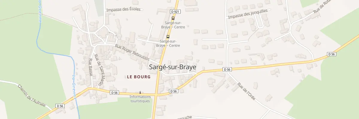 Plan du 7 Rue du Haut-Bourg à Sargé-sur-Braye
