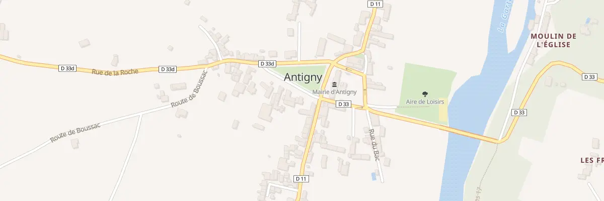 Plan du 32 Pl de la Mairie à Antigny