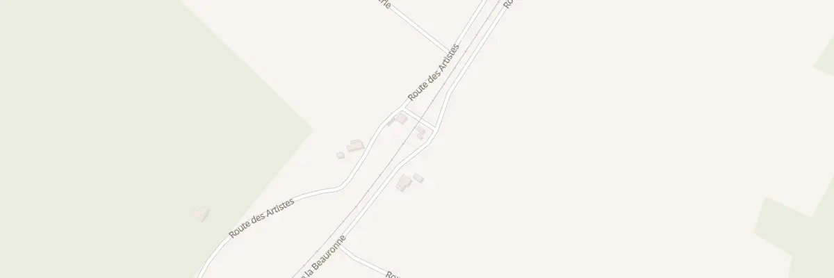 Plan du 1056 Rte de la Beauronne à Négrondes