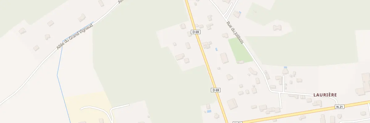 Plan du 6 Rue du Bataillon Violette à Antonne-et-Trigonant