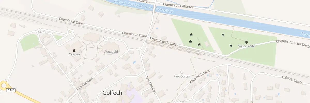 Plan du 4 Imp Pupille à Golfech