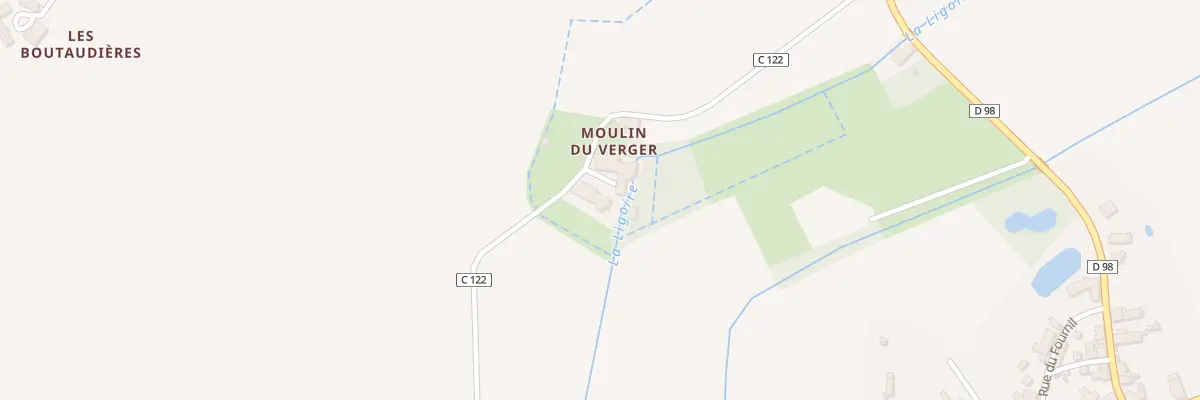Plan du 66 Moulin du Verger à Vou