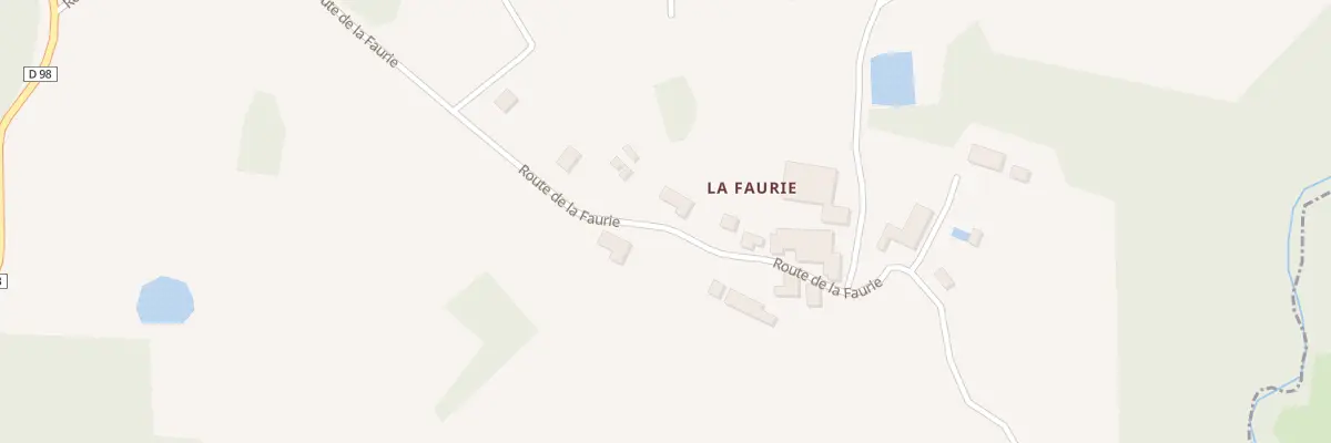 Plan du 59 La Faurie Haute à Saint-Martin-de-Fressengeas