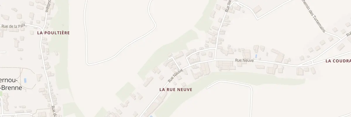 Plan du 70 Rue Neuve à Vernou-sur-Brenne