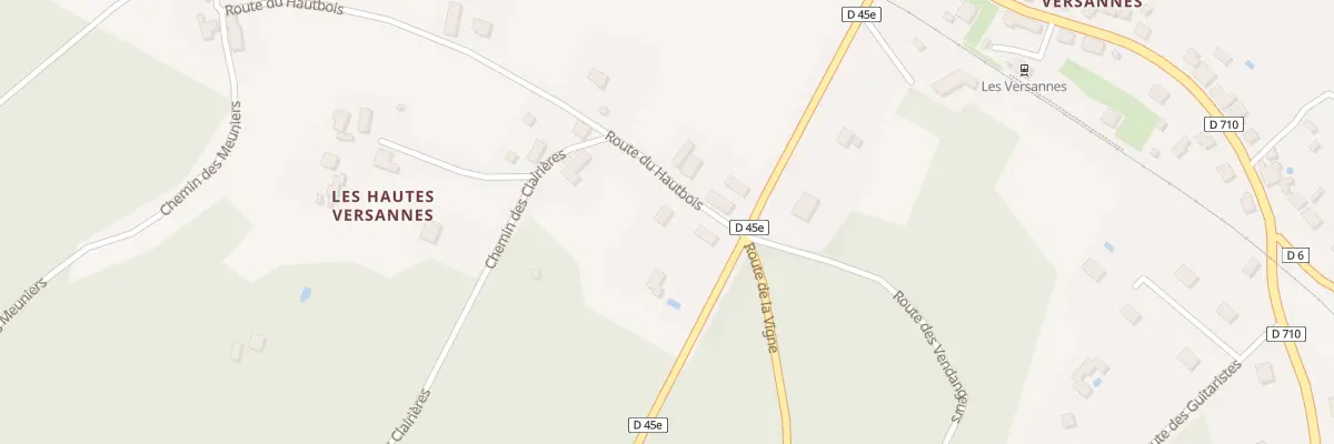 Plan du 428 Rte du Hautbois à La Douze