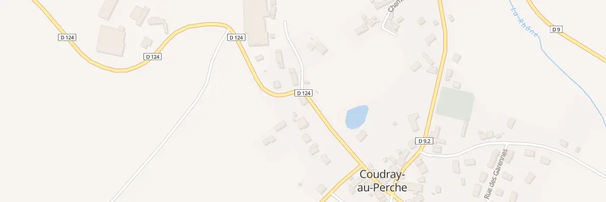 Plan du 11 Rue des Tilleuls à Coudray-au-Perche