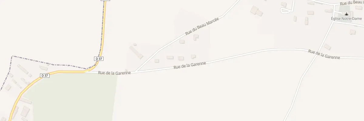 Plan du 4 Rue de la Garenne à Collandres-Quincarnon