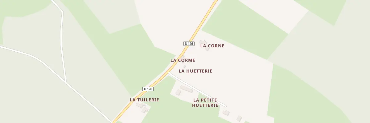 Plan du 5029 La Corne à Gréez-sur-Roc