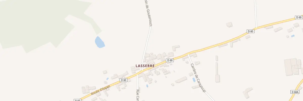 Plan du 28 Rue Carrere de Lasserre à Estadens