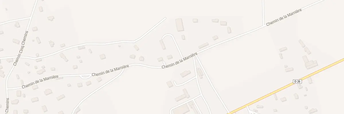 Plan du 131 Che de la Marnière au Bosc du Theil