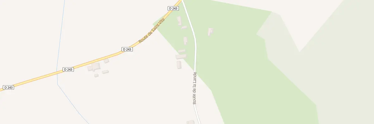 Plan du 170 Rte de la Lande à Penne-d’Agenais