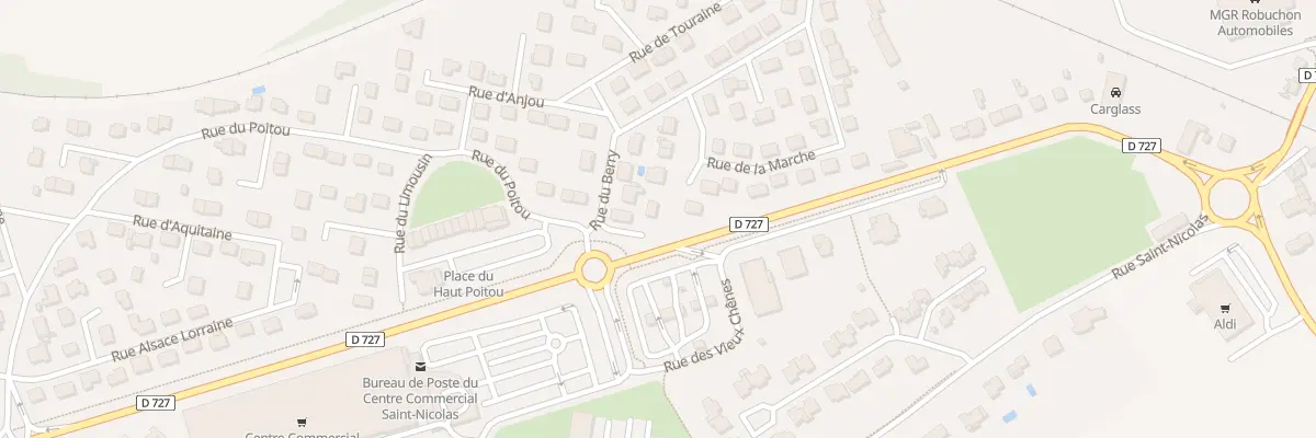 Plan du 8 Rue de la Marche à Montmorillon